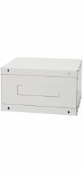 19"rozvaděč jednodíl.9U/400mm FLAT-PACK plech.dv.