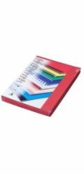 Kartonové desky Delta A4, 250g, červená