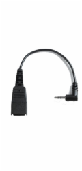 Jabra kabel QD -> 2,5 mm jack, 15 cm