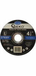 GEKO Kotouč řezný na kov, 115x1,0mm GEKO