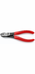 KNIPEX Kraft-Seitenschneider 140 mm, Kunststoff überzogen