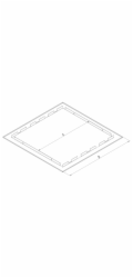 Sada pro zazdění RNA/SNA v.333 RAL9003 hl.lesklá