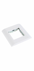 Solarix Rámeček pro SXF-M French style moduly Solarix 80 x 80mm bílý SXF-R-2-WH