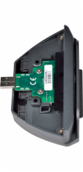 Čtečka magnetických karet 1/2/3 stopry + RFID, 125 kHz, USB, šedá