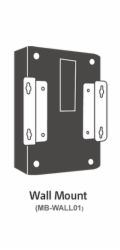 Qnap Mounting Bracket - Wall mount for IS-400 Pro