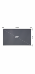 Epson plátno Laser TV 100" Screen - ELPSC35