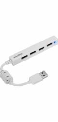 Speedlink SNAPPY SLIM USB Hub  4-Port, USB 2.0, Passive, white