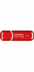Flash disk ADATA DashDrive Value UV150 64GB USB 3.0 červený (AUV150-64G-RRD)