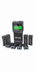 W-Star Tester kabelů WSNF8108M, RJ45, testuje délku kabelů, chyby na vedení, až 8 přijímačů
