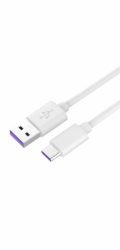 PremiumCord ku31cp2bk PremiumCord Kabel USB 3.1 C/M - USB 2.0 A/M, Super fast charging 5A, bílý, 2m