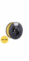 C-TECH Tisková struna (filament) PREMIUM LINE, PETG, zinková žlutá, RAL1018, 1,75mm, 1kg