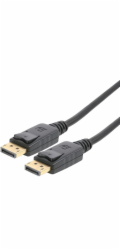 PremiumCord kport9-02 PremiumCord DisplayPort 2.0 přípojný kabel M/M, zlacené konektory, 2m