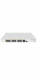 Přepínač 24xGbE 4xSFP+ CRS328-24P-4S+RM