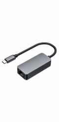 PremiumCord ku31ether03 PremiumCord adaptér USB-C -> LAN RJ45 ETHERNET 2,5G/1000 MBIT Aluminium