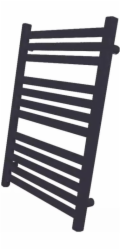 Hydroland KOUPELNOVÝ RADIÁTOR KUMIKO 750X440 ČERNÁ MATNÁ 291W// GRL-G/K-750X440-CZ