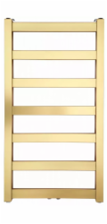 Hydroland koupelnový radiátor RYOKO 970X540 ZLATÁ PŘÍPOJ. STŘEDNÍ // GRL-G/R-970X540-ZL