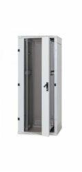 Stojanový rack 42U (š)800x(h)1200 př.i zad.dv.perf.dvoukřídlé, černý