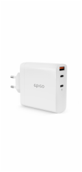 Epico 140W GaN síťová nabíječka - bílá