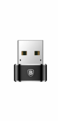 Baseus Mini OTG adaptér Ingenuity USB-A 3.1 na USB-C (M/F) černý