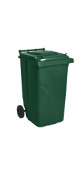 Venkovní odpadkový koš 2406296, zelený, 240 l