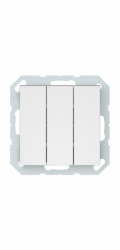 Vypínač VILMA QR1000, 3 klíče, mat. bílá barva