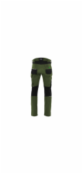 Pracovní kalhoty Sara Workwear Comfort, zelené, velikost XL