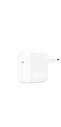 Apple Napájecí adaptér USB-C MW2G3ZM, 30 Wattů (bílý, 1x USB-C, bez kabelu)