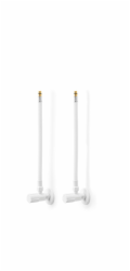 Hadice k vodovodnímu kohoutku Taq Premium M10 L15,5 V1/2" 50 cm, 2 ks.