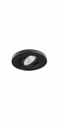 Vestavné svítidlo Kanlux Tiny Bord, 10W, GU10, černé