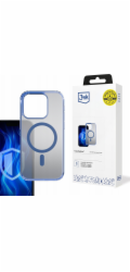 3mk ochranný kryt Frosty MagCase Blue pro Apple iPhone 14 Pro Max