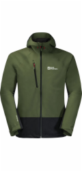Jack Wolfskin Pánská bunda Eagle Peak 2L JKT zelená, velikost M