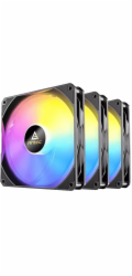 Antec P12 120mm PWM ARGB černý ventilátor (3 ks)