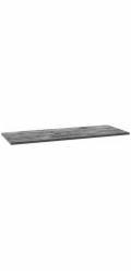 AQ.401-17012033 / AQUAFORM / OTTIMA / STOLOVÁ DESKA 120X2,5X46 ČERNÝ BETON /