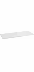 AQ.401-1709011 / AQUAFORM / OTTIMA / STOLNÍ DESKA 90X2,5X46 BÍLÝ LESK / MDF