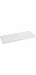 AQ.401-1706011 / AQUAFORM / OTTIMA / STOLNÍ DESKA 60X2,5X46 BÍLÝ LESK / MDF