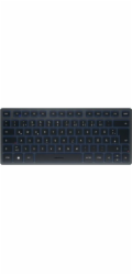 CHERRY KW 7100 MINI BT - Klávesnice - bezdrátový - Bluetooth 5.1 - QWERTZ - nemecká - klávesový spínac: CHERRY SX