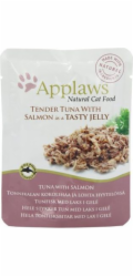 APPLAWS Tuna fillet with salmon in jelly - mokré krmivo pro kočky - 70g