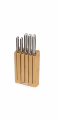 Joseph Joseph Elevate Steel Knives Bamboo 5-piece Set
