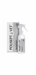 JM SANTE Polisept Vet Spray Silver Pro - roztok na rány pro psy a kočky – 200 ml