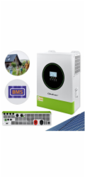 Qoltec Hybridní solární invertor bez nutnosti připojení k síti 11000 W | 160A | 48V | MPPT | Systém správy budov | Sinus | Možnost Wi-Fi | Účiník 1,0