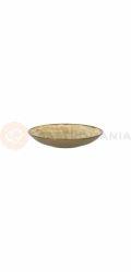 MPLCo Woodart tmavě hnědý talíř 26 cm
