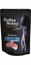 DOLINA NOTECI Premium Sterilised Lamb - mokré krmivo pro kočky - 85g