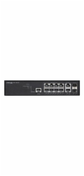 LANCOM GS-2412P - Prepínac - rízený - 8 x 10/100/1000 (PoE+) + 2 x 1 Gigabit SFP + 2 x 10/100/1000 - Lze montovat do rozvadece - PoE+ (130 W)