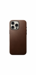 Nomad kryt Traditional Leather Case Magsafe pro iPhone 16 Pro Max - Brown