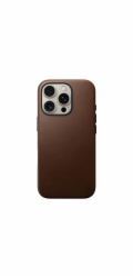 Nomad kryt Traditional Leather Case Magsafe pro iPhone 16 Pro - Brown