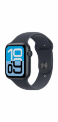 Apple Watch SE 3 GPS 44mm Midnight Aluminium Case with Midnight Sport Band - M/L