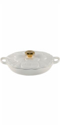 Le Creuset Gourmet-Profitopf Blume 26 cm white