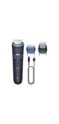 Philips Beard Trimmer 3000 Series BT3665/15 Úprava vousů pomocí celokovových břitů