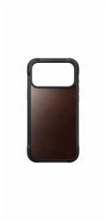NOMAD kryt Rugged Leather Case Magsafe Horween pro iPhone 17 Pro Max - Rustic Brown