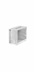 DEEPCOOL skříň CH160 Plus / micro-ATX / USB 3.0 / USB-C / prosklená bočnice / držadlo / bílá